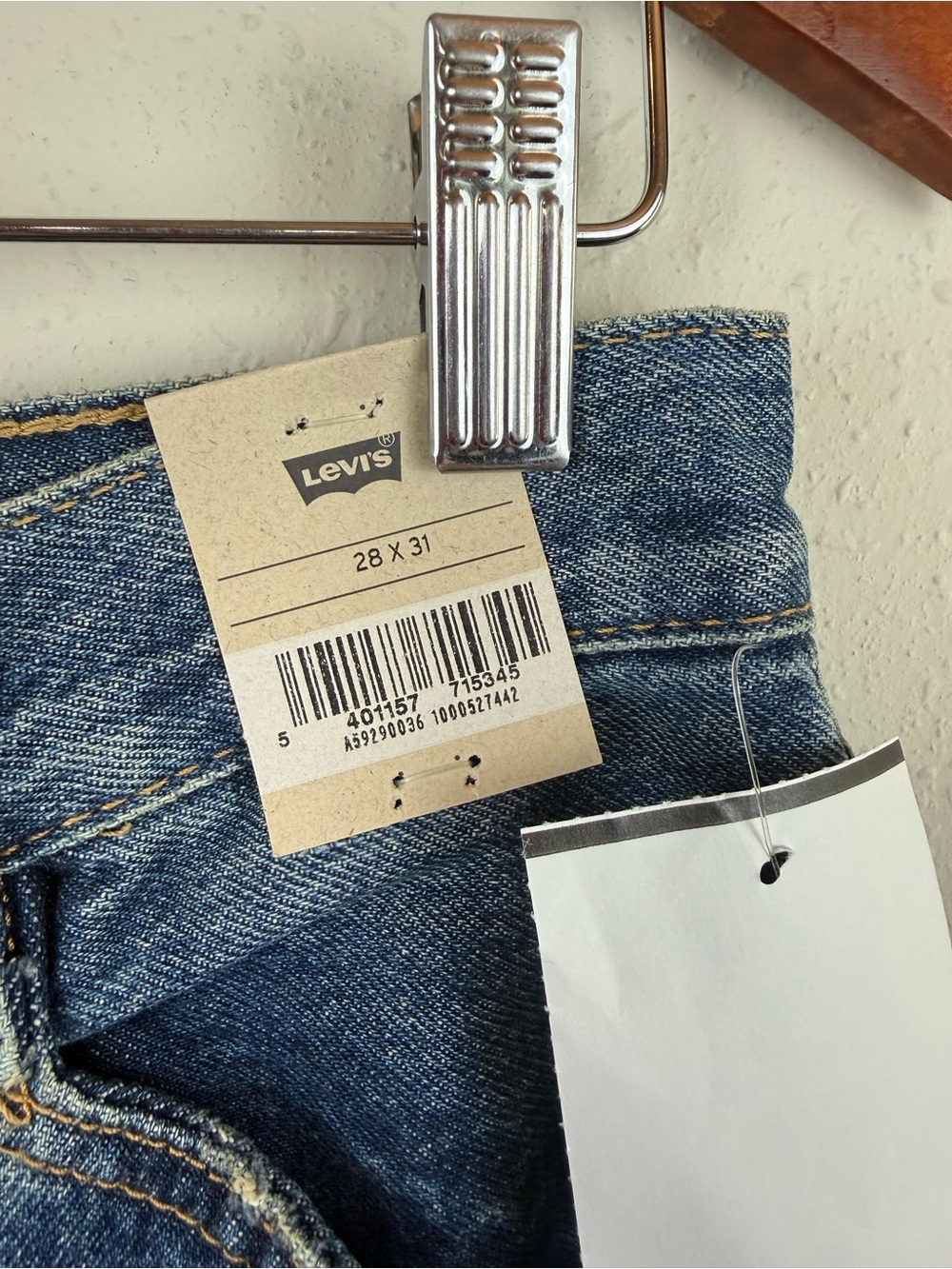 Levi’s ‘94 Baggy Wide Leg Women’s Relaxed Fit Blue Jeans Sz 28 NWT - Picture 8 of 14